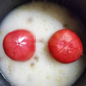 トマト炊き込みご飯（まだ米）